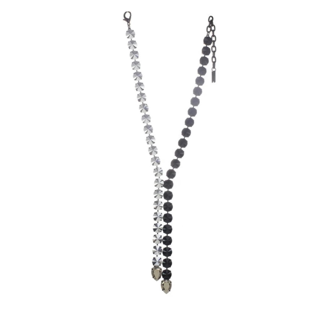 Split Necklace High Quality Crystal Necklace 2 To… - image 7